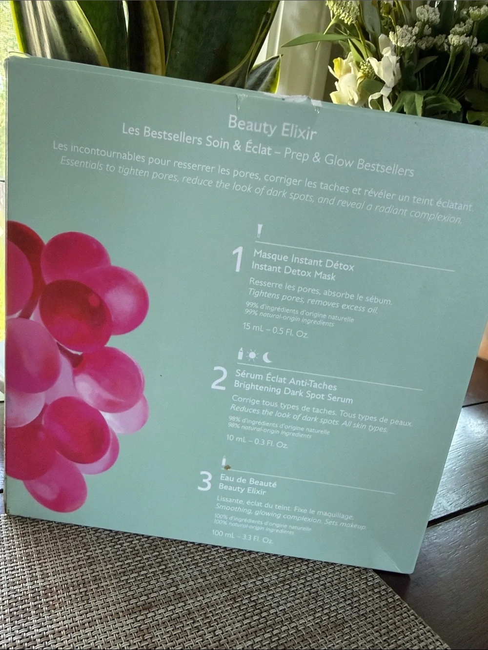 Caudalie prep glow